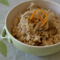 ピンクのたまご's cooksnap of when they made 美味しい簡単！包丁いらずの舞茸ごはん☆.