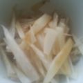 ☆しいたんママ☆'s cooksnap of when they made レンジで簡単！大根の醤油づけ.