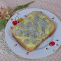 かおpon's cooksnap of when they made 超、朝食、カルシウム強化トースト.