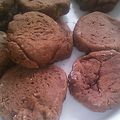 nmuut's cooksnap of when they made ビニール袋で簡単♡サクサクココアクッキー.