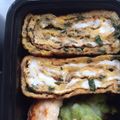 noanoanoan's cooksnap of when they made 大葉が香るたまご焼き.