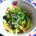 さくらックマ's cooksnap of when they made 豆苗とふんわり卵の炒め物.