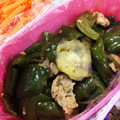 PaniCafe's cooksnap of when they made レンジで簡単！ナスとピーマンの鶏みそ炒め.