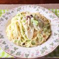 nnamiki's cooksnap of when they made めっちゃ簡単クリームパスタ♪.