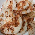 kimimaruo's cooksnap of when they made レンコン๑えびマヨそて～♪.