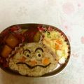 すかい５'s cooksnap of when they made カレーパンマン弁当（キャラ弁）.