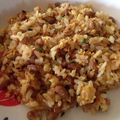 もやしやの息子's cooksnap of when they made 誰でも簡単にパラパラ納豆チャーハン♪.