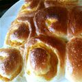 ちゃきんぐ's cooksnap of when they made 紅芋ロールパン.