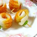 SP♪'s cooksnap of when they made ✿おつまみに・お弁当に竹輪くるくる梅✿.