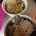 100akina's cooksnap of when they made 濃厚胡麻が香る！大盛もやしの坦々麺。.