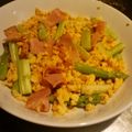 ゆきのしたのひと's cooksnap of when they made アスパラとベーコンの卵炒め.