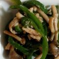 ひのりん。's cooksnap of when they made すごくおいしい！きのことピーマンのスピードツナ炒め.