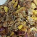 ミチユメ♡'s cooksnap of when they made さつまいもと豚肉の甘辛炒め.
