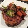 二ミたん's cooksnap of when they made コック・オー・ヴァン　鶏肉の赤ワイン煮.
