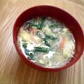 ハピりん's cooksnap of when they made ヘルシー♡とろ～り♡にら卵スープ.