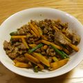 てじお1326's cooksnap of when they made 激ウマ！かぼちゃと牛肉のバルサミコ酢炒め.
