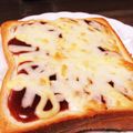 コロすけ☆'s cooksnap of when they made 食パンで♫お好み焼き♪トースト♫.