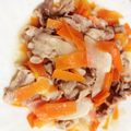 suusanex's cooksnap of when they made 豚肉とにんじん大根リボンのレンジ蒸し.