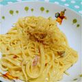 なーた13's cooksnap of when they made 生クリーム不要☆なんちゃってカルボナーラ.