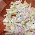 ムーヒツジ's cooksnap of when they made ハムたまマカロニサラダ！.