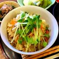 wakacocco's cooksnap of when they made 基本の炊き込みご飯.