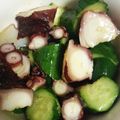 めぐみの食卓's cooksnap of when they made 簡単☆箸がノンストップ☆たこきゅうり.