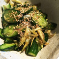 マハロ・レア・エコル's cooksnap of when they made 簡単♪みょうがでやみつききゅうり.