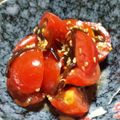riorin♡'s cooksnap of when they made ★ｺﾞﾏ香る♪ﾐﾆﾄﾏﾄの塩昆布和え★.