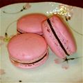 かさゆはな's cooksnap of when they made 粉糖不要マカロン・苺ミルク味＆ラムネ味.