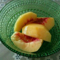70cafe's cooksnap of when they made 我が家の 桃の むきかた.