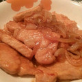 miz12's cooksnap of when they made てぃさん特製厚切り豚肉の生姜焼き.