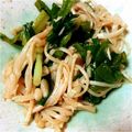 みっき77's cooksnap of when they made エノキとニラのポン酢和え.