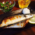 cocco25's cooksnap of when they made ♬さんまの美味しい焼き方♬.