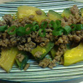 ｋａｍｉｙａｍａ's cooksnap of when they made ✿かぼちゃと挽肉のそぼろ煮✿.
