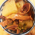 たてよこj's cooksnap of when they made あたりめと大根の煮物.