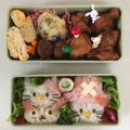 まぁちんまぁちん's cooksnap of when they made チョッパー＆キティ☆キャラ弁・遠足.