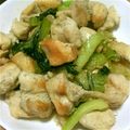 ねこっぱ☆'s cooksnap of when they made 鶏肉とチンゲンサイの塩炒め.