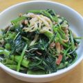 daikanon's cooksnap of when they made 空芯菜とカニかま♪のニンニク醤油炒め.