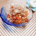 めみたん☆'s cooksnap of when they made オッサンのキムちくわ.