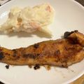 ⊿ルウ's cooksnap of when they made 鮭のムニエル～簡単レモンソース～.
