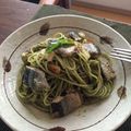 サチマルコ's cooksnap of when they made * 秋刀魚のバジルパスタ♪.