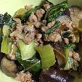 ｊ−ｊ−ｆ's cooksnap of when they made ☆甘辛い～茄子と青梗菜の味噌炒め☆.