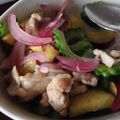 ヒミツのあっちゃん's cooksnap of when they made ゴーヤーと南瓜・蒸し鶏の胡麻ダレサラダ♪.