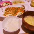 ママんま's cooksnap of when they made えのきと豆腐と卵のお味噌汁.
