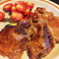 nyaaagomi's cooksnap of when they made 豚肉の生姜焼き♪.