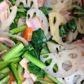 reico91's cooksnap of when they made 豚肉de小松菜れんこん炒め.