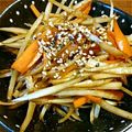 kam嫁's cooksnap of when they made 定番きんぴらごぼう.