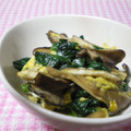 にゃぁくん's cooksnap of when they made ほうれん草とまいたけの中華風卵とじ.
