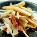ひなさわん's cooksnap of when they made ささっと1品＊細切りれんこん炒め.