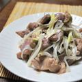 1646's cooksnap of when they made 砂肝ニンニクで炒めたら！！.